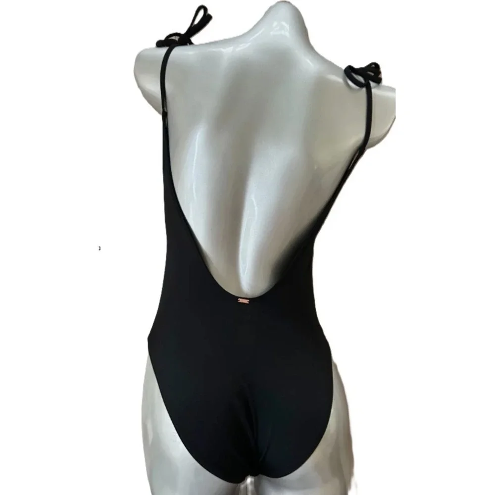Victoria's Secret One Piece Swimsuit Black Beach Surfing‎ Casual XXL